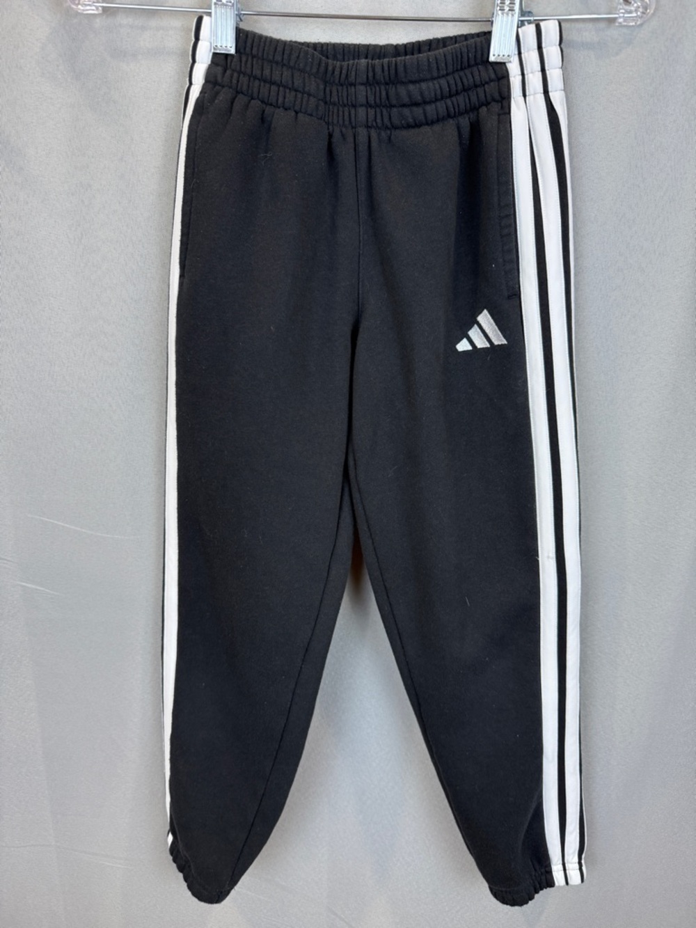 Adidas Three Stripe Joggers- Size Small (8)